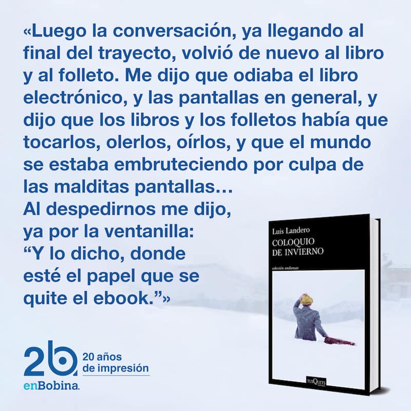 El libro y el papel landero