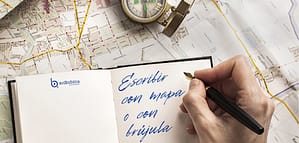 escribir con mapa o con brújula