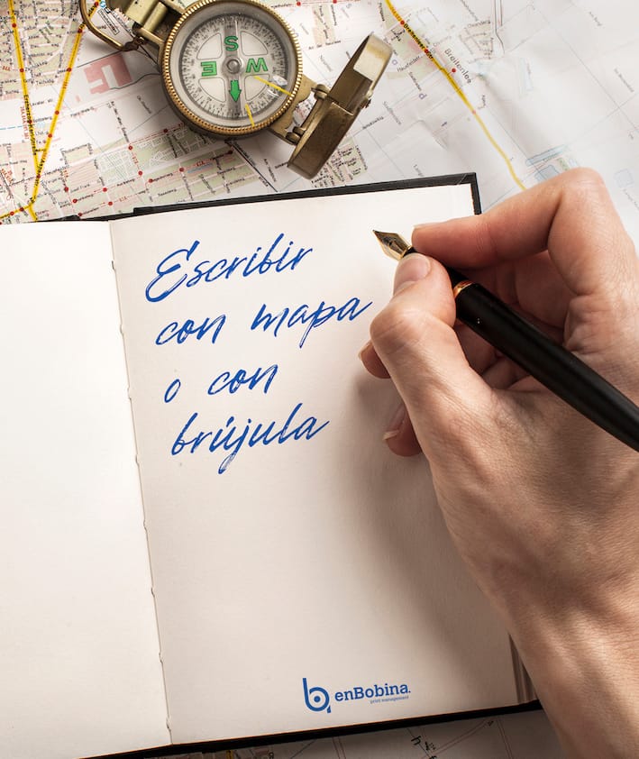 ¿Sabías que puedes escribir con mapa o con brújula? mapabrujula